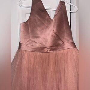 little girls formal gown.